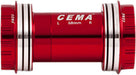 CEMA - Movimento centrale PF30 Interlock 24 mm / Shimano / Ceramica / rot - Bike-store-Treviso