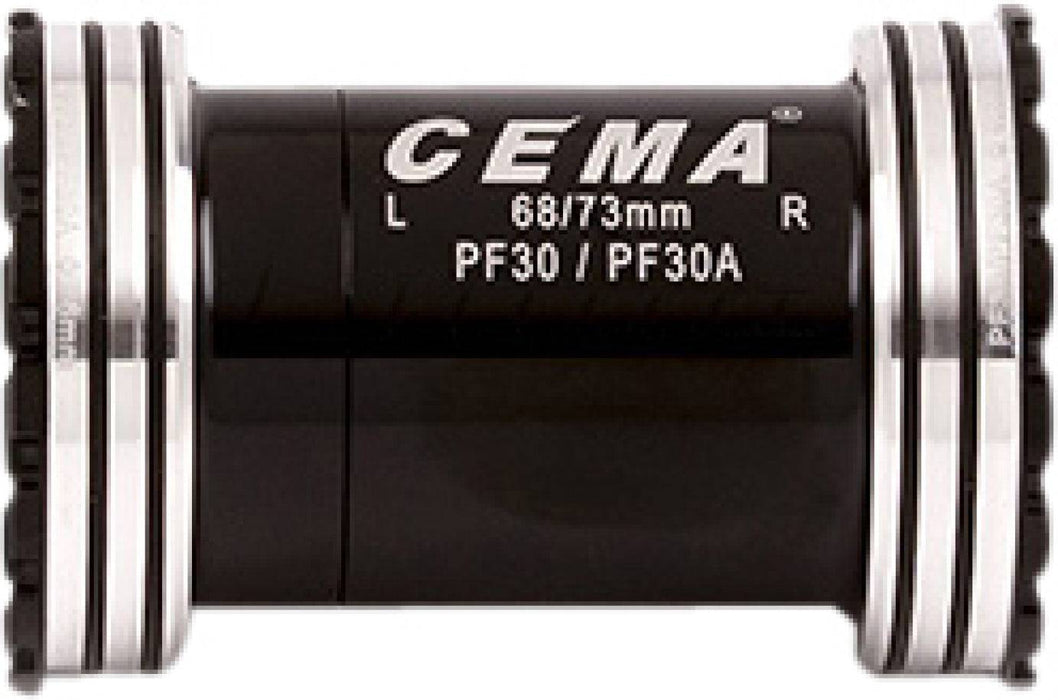 CEMA - Movimento centrale PF30 Interlock 28 - 30 mm / PRAXIS M30 / Stainless Steel / schwarz - Bike-store-Treviso