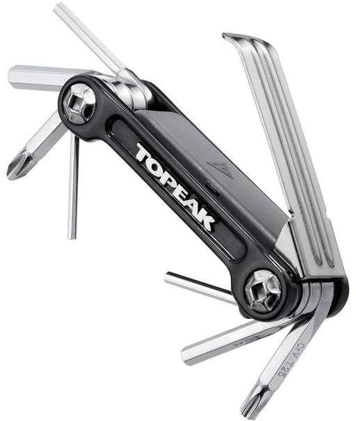 TOPEAK CHIAVE MULTIUSO mini 9 pro (9 funzioni) nera con custodia - Bike-store-Treviso