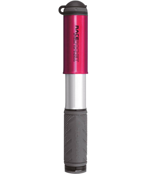 TOPEAK MINIPOMPA RACE rocket con raccordo smarthead threadlock 8 bar/120 psi rossa - Bike-store-Treviso