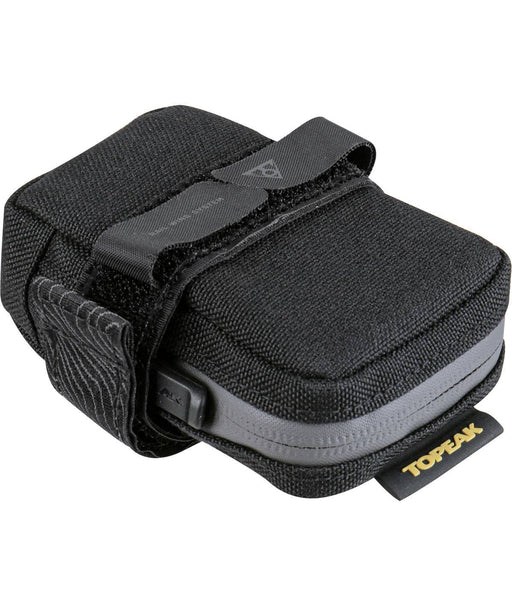 TOPEAK BORSELLO SOTTOSELLA elementa seatbag slim taglia xs (0,2 l) nero con cinturino in velcro - Bike-store-Treviso