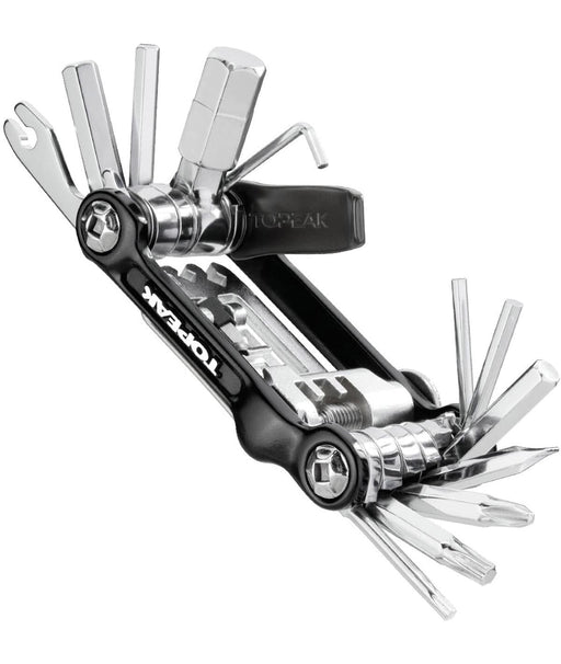TOPEAK CHIAVE MULTIUSO mini 20 pro (23 funzioni) nera con custodia - Bike-store-Treviso