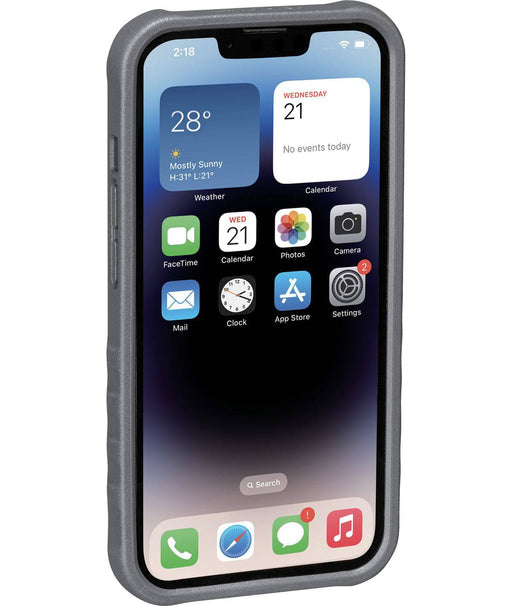 TOPEAK CUSTODIA RIDECASE per iphone 14 nera/grigia - Bike-store-Treviso