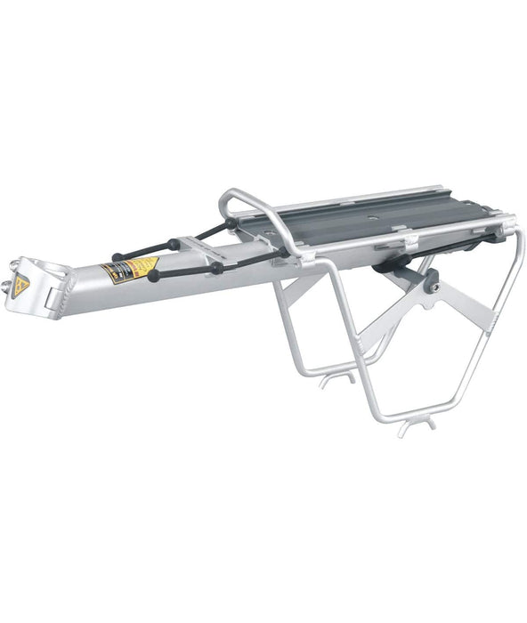 TOPEAK PORTAPACCHI POSTERIORE rx beamrack e-type con sistema rx quicktrack e telaio laterale incluso (per telai piccoli/medi) - Bike-store-Treviso
