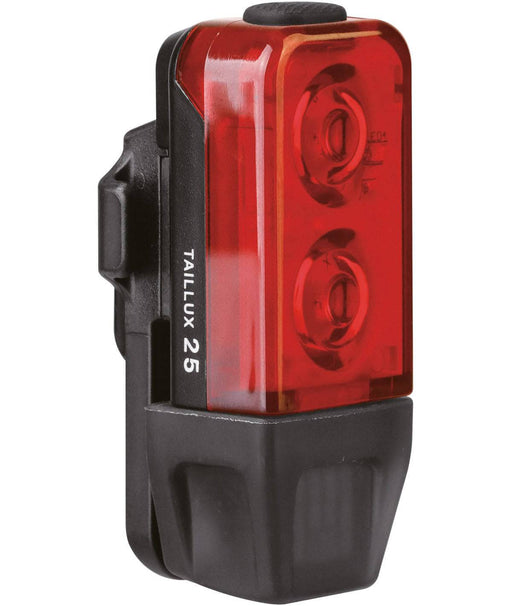 TOPEAK FANALINO POSTERIORE a led rosso taillux 25 usb 2 led - Bike-store-Treviso