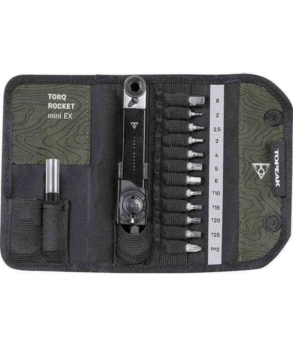 TOPEAK CHIAVE DINAMOMETRICA torq rocket mini ex con custodia - Bike-store-Treviso