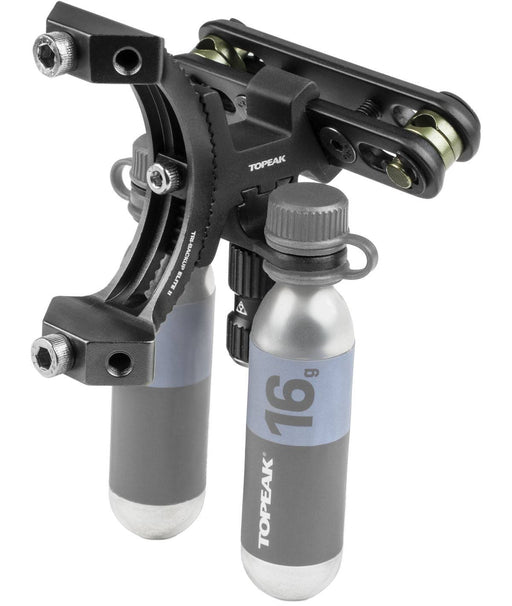 TOPEAK STAFFA SOTTOSELLA tri-backup elite 2 per portaborraccia e accessori - Bike-store-Treviso