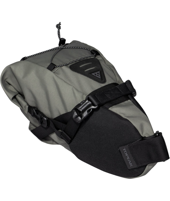 TOPEAK BORSA SOTTOSELLA backloader (6 l) impermeabile con cinturini in velcro verde