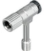 TOPEAK ADATTATORE PRESSURE-RITE per pompe ammortizzatori - Bike-store-Treviso