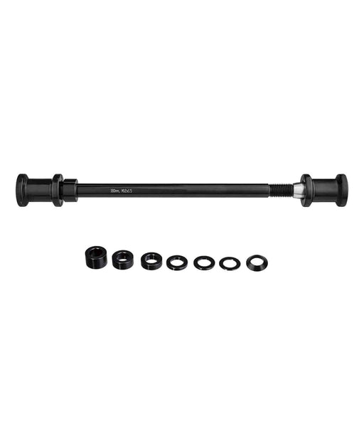 TOPEAK KIT ASSE passante journey trail tx axle kit p-15 180mm al-7075 cnc, con filettatura m12 x p1.5mm e kit spessori incluso - Bike-store-Treviso