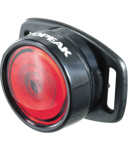 TOPEAK FANALINO A led rosso tail lux con batterie 5 led per casco/borse/portapacchi - Bike-store-Treviso