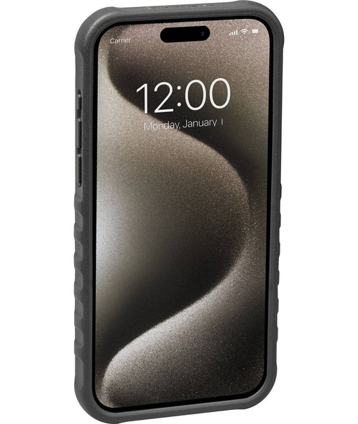 TOPEAK CUSTODIA RIDECASE per iphone 15 pro max nera/grigia - Bike-store-Treviso