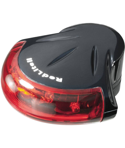 TOPEAK FANALINO POSTERIORE a led rosso redlite ii con batterie 4 led nero - Bike-store-Treviso