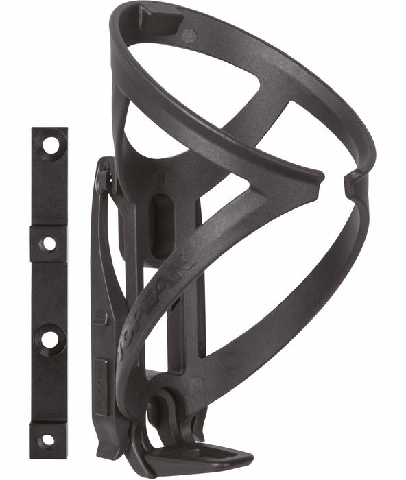 TOPEAK PORTABORRACCIA NINJA master+ cage x1aj con 2 levagomme integrati e staffa di montaggio