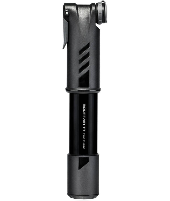 TOPEAK MINIPOMPA MOUNTAIN tt twin turbo 8.3 bar/120 psi - Bike-store-Treviso