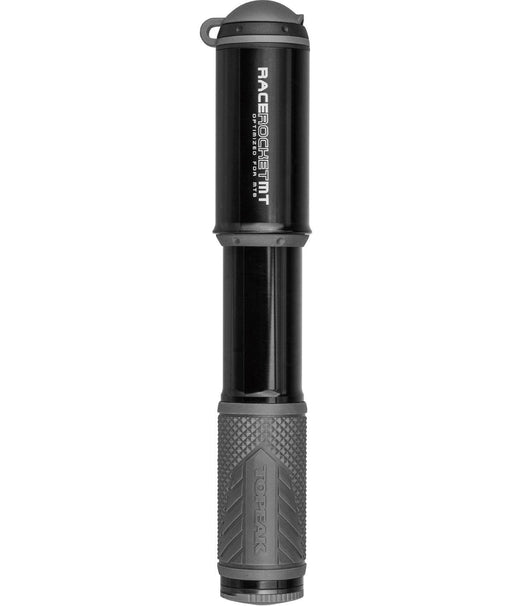 TOPEAK MINIPOMPA RACE rocket mt con raccordo smarthead threadlock 6 bar/90 psi nera - Bike-store-Treviso
