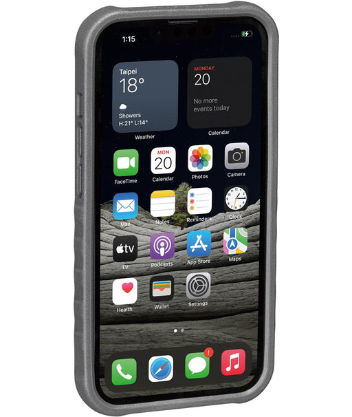 TOPEAK CUSTODIA RIDECASE per iphone 13 pro nera/grigia - Bike-store-Treviso