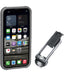 TOPEAK CUSTODIA RIDECASE per iphone 13 pro nera/grigia con supporto incluso - Bike-store-Treviso