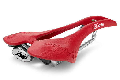 Sella SMP F20Csi telaio AISI 304 rossa - Bike-store-Treviso