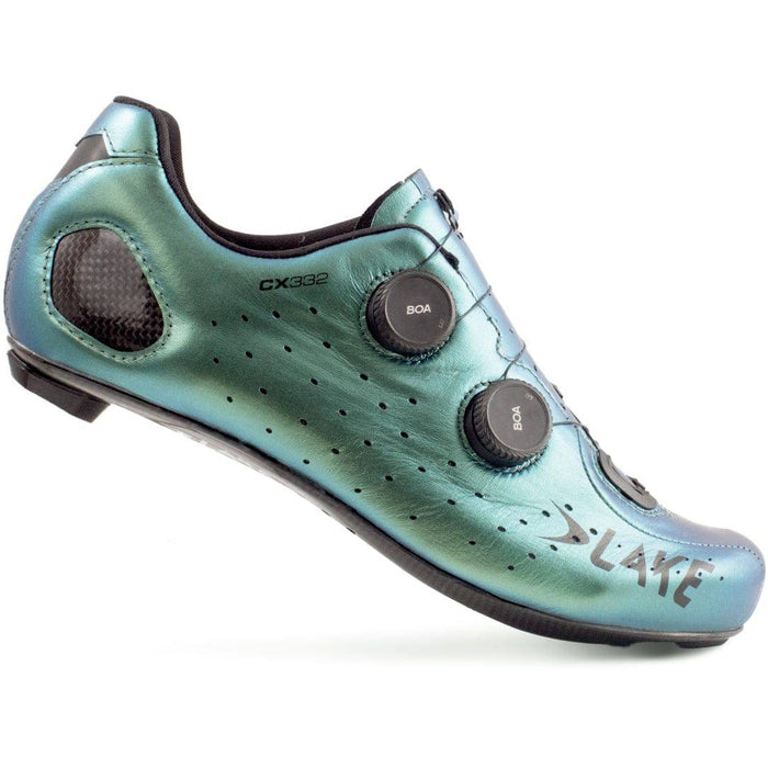 Scarpe da strada LAKE CX332 chamaleon green REGULAR - Bike-store-Treviso