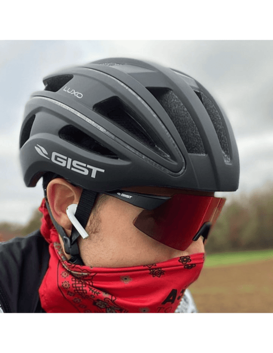 Casco GIST LUXO Nero - Bike-store-Treviso