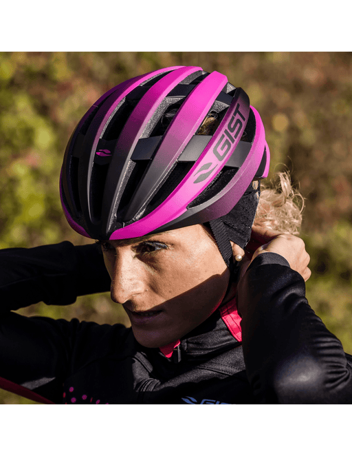 Casco GIST REVOL Fuxsia - Bike-store-Treviso