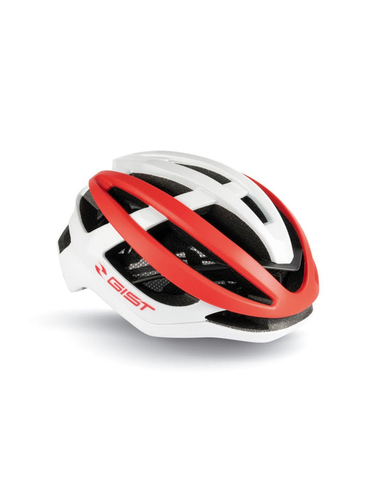 Casco GIST SONAR Bianco-Rosso