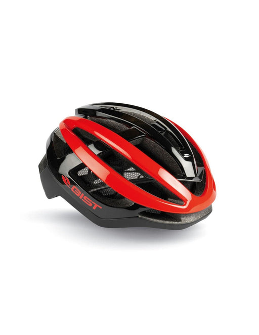 Casco GIST SONAR Nero-Rosso - Bike-store-Treviso