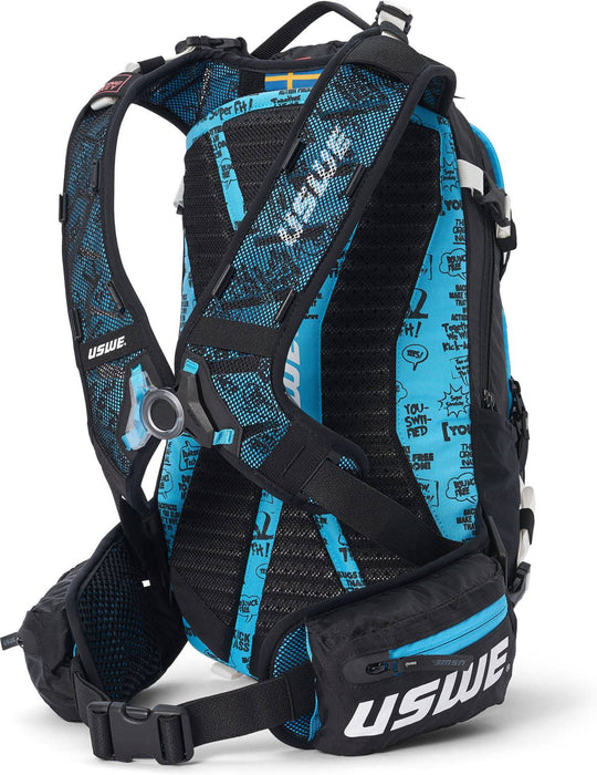 Zaino protettivo USWE FLOW 16L blu - Bike-store-Treviso