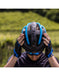 Casco GIST VOLO Nero-azzurro - Bike-store-Treviso