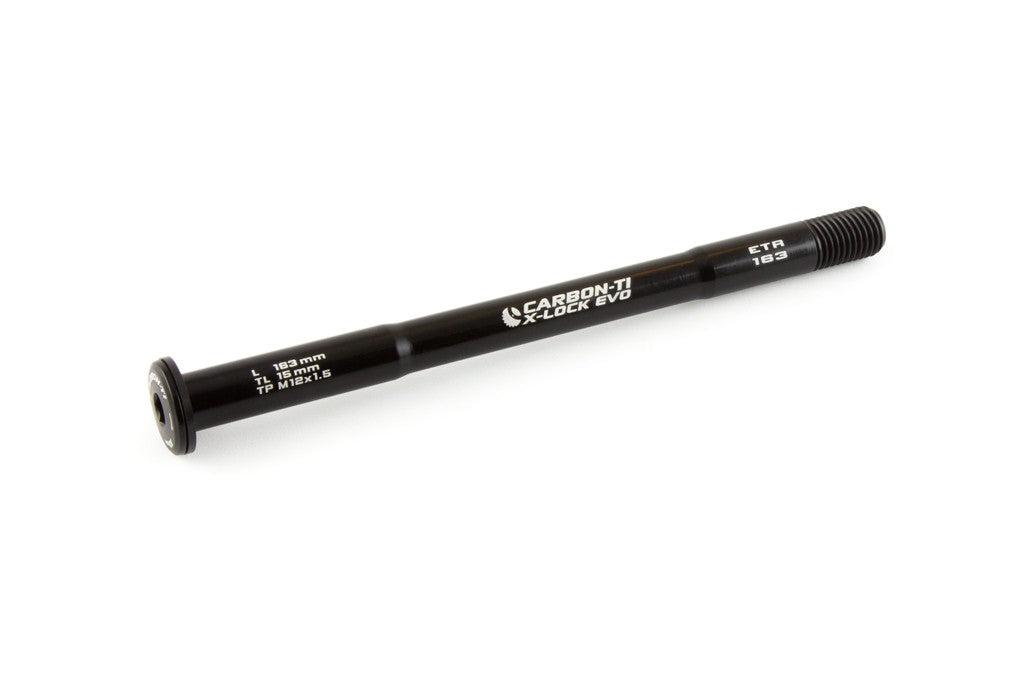 Perno passante CARBON-TI X-Lock EVO 12x1.5 X-E-Thru (163mm)