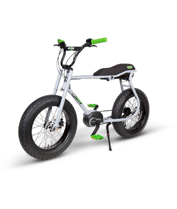 Ruff-Cycles Lil'Buddy SILVER GREY e-Bike FAT 20" BOSCH PERFORMANCE CX - 500Wh 2022